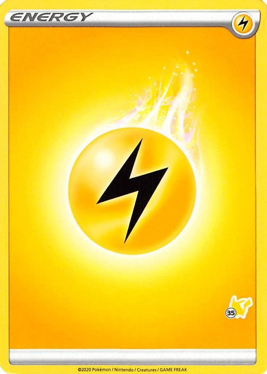 Image for Lightning Energy (#35 Pikachu Stamped) (Battle Academy 2022) - Pokemon