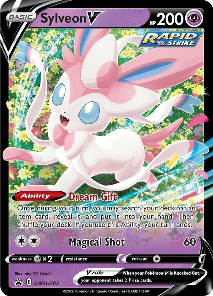 Image for Sylveon V - SWSH202 (SWSH202) (SWSH: Sword & Shield Promo Cards) - Pokemon