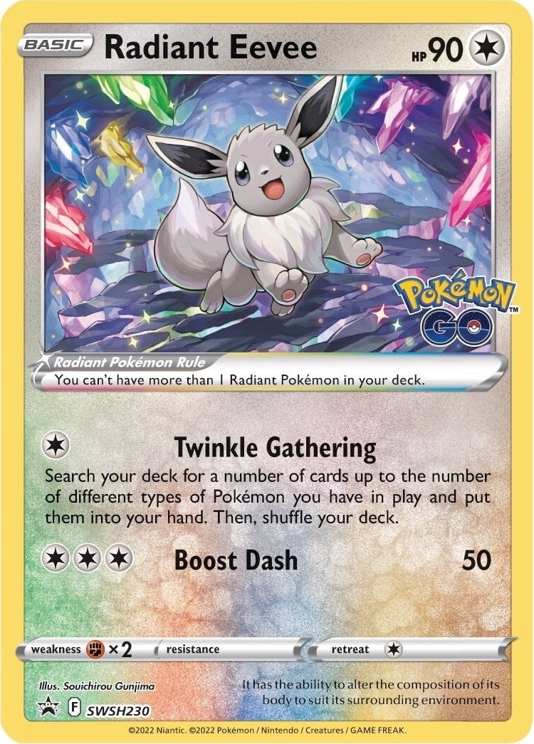 Image for Radiant Eevee - SWSH230 (SWSH230) (SWSH: Sword & Shield Promo Cards) - Pokemon