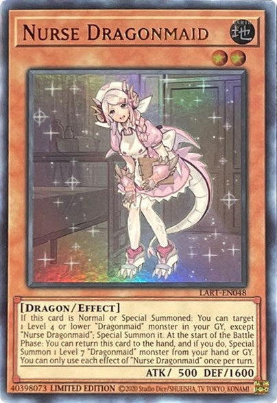 Image for Nurse Dragonmaid (LART-EN048) (The Lost Art Promotion) (LART) - YuGiOh