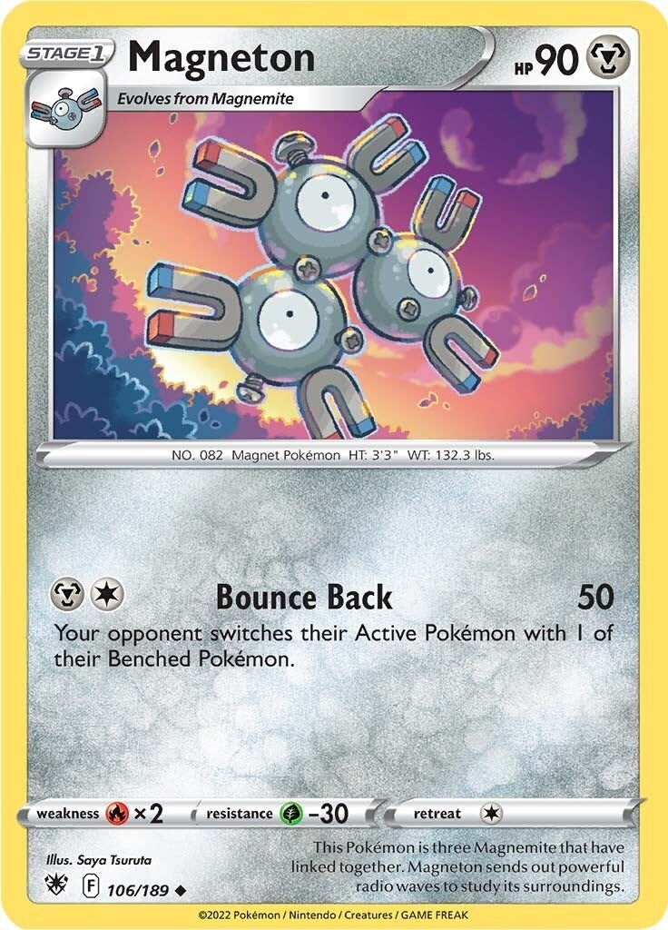 Image for Magneton (106/189) (SWSH10: Astral Radiance) - Pokemon