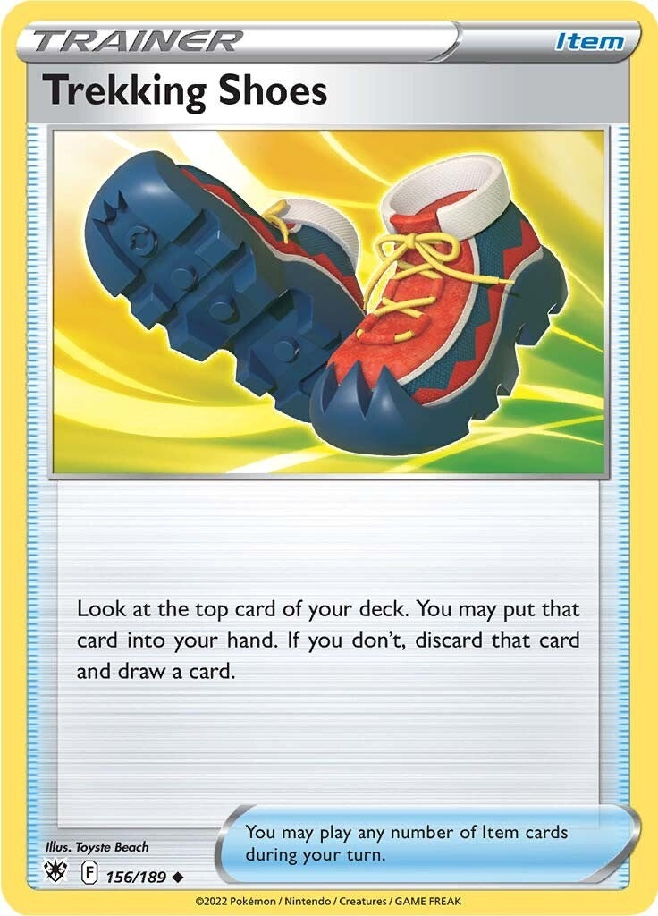Image for Trekking Shoes (156/189) (SWSH10: Astral Radiance) - Pokemon