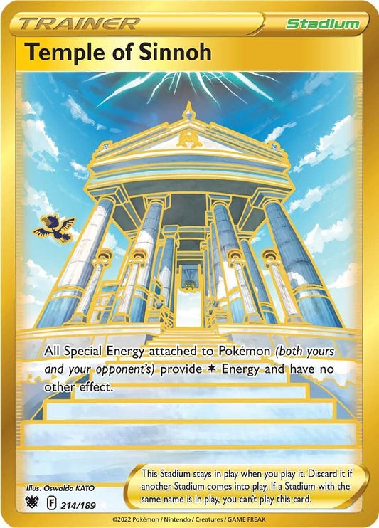 Image for Temple of Sinnoh (Secret) (214/189) (SWSH10: Astral Radiance) - Pokemon