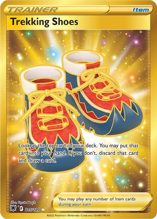 Image for Trekking Shoes (Secret) (215/189) (SWSH10: Astral Radiance) - Pokemon