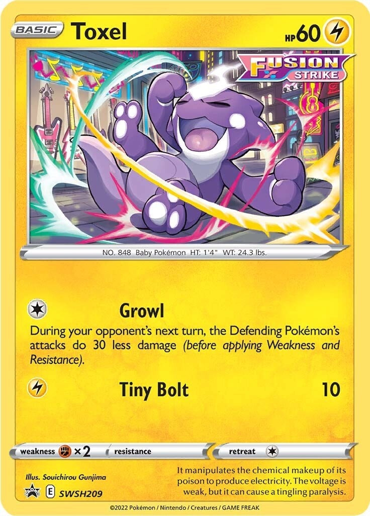 Image for Toxel - SWSH209 (SWSH209) (SWSH: Sword & Shield Promo Cards) - Pokemon