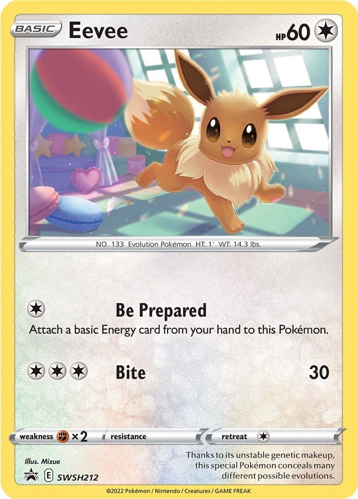Image for Eevee - SWSH212 (SWSH212) (SWSH: Sword & Shield Promo Cards) - Pokemon