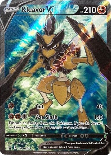 Image for Kleavor V (Full Art) - SWSH248 (SWSH248) (SWSH: Sword & Shield Promo Cards) - Pokemon