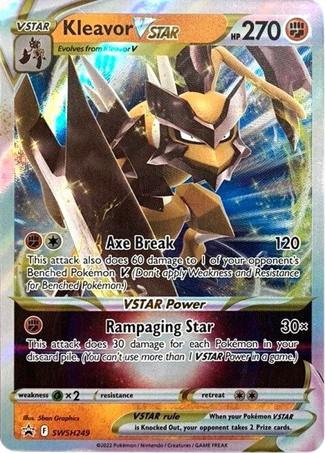 Image for Kleavor VSTAR - SWSH249 (SWSH249) (SWSH: Sword & Shield Promo Cards) - Pokemon