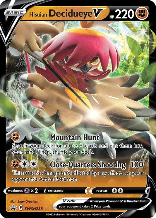 Image for Hisuian Decidueye V - SWSH238 (SWSH238) (SWSH: Sword & Shield Promo Cards) - Pokemon