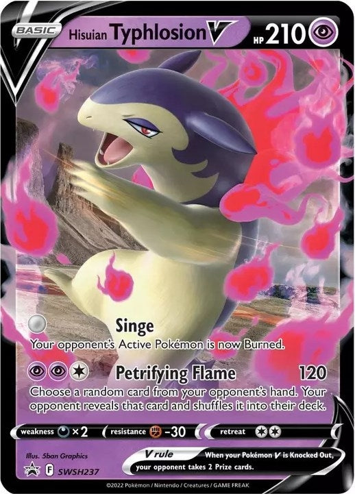 Image for Hisuian Typhlosion V - SWSH237 (SWSH237) (SWSH: Sword & Shield Promo Cards) - Pokemon