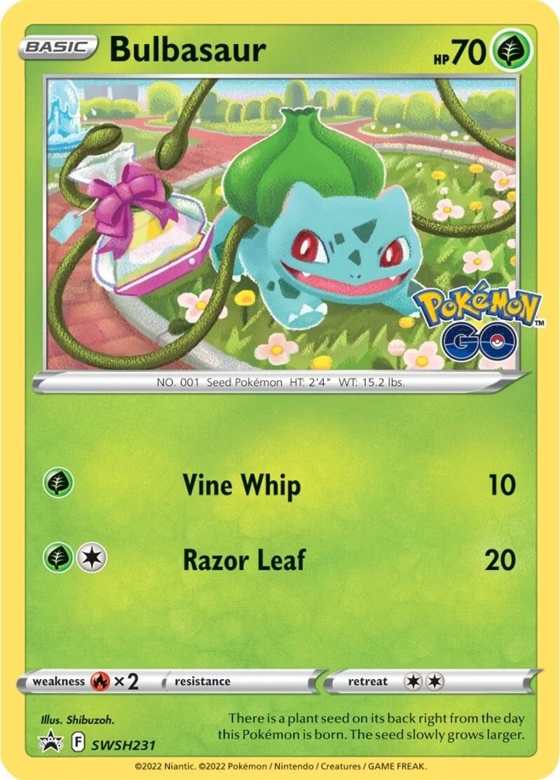 Image for Bulbasaur - SWSH231 (SWSH231) (SWSH: Sword & Shield Promo Cards) - Pokemon