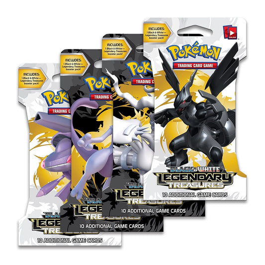 Image for Legendary Treasures Sleeved Booster Pack Art Bundle [Set of 4] - Pokemon