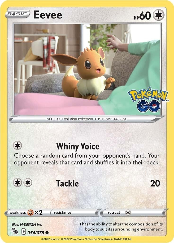 Image for Eevee (054/078) (Pokemon GO) - Pokemon