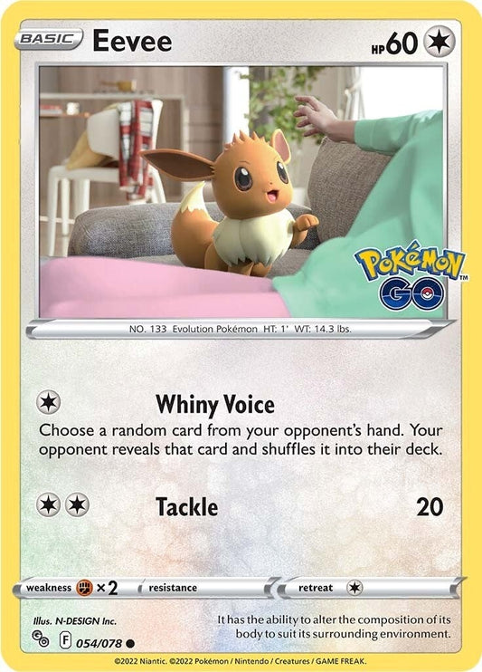 Image for Eevee (054/078) (Pokemon GO) - Pokemon