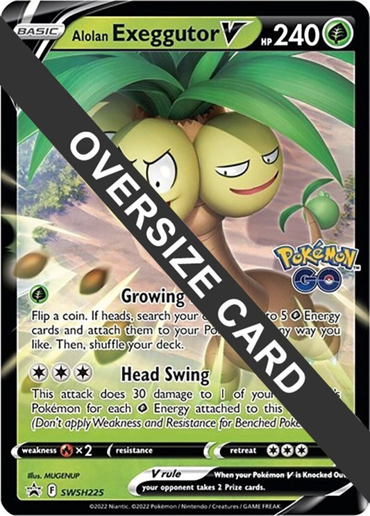 Image for Alolan Exeggutor V - SWSH225 (SWSH225) (Jumbo Cards) - Pokemon
