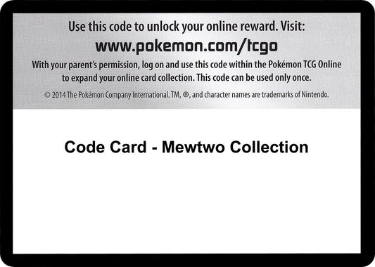 Image for Code Card - Mewtwo Collection (Next Destinies) - Pokemon