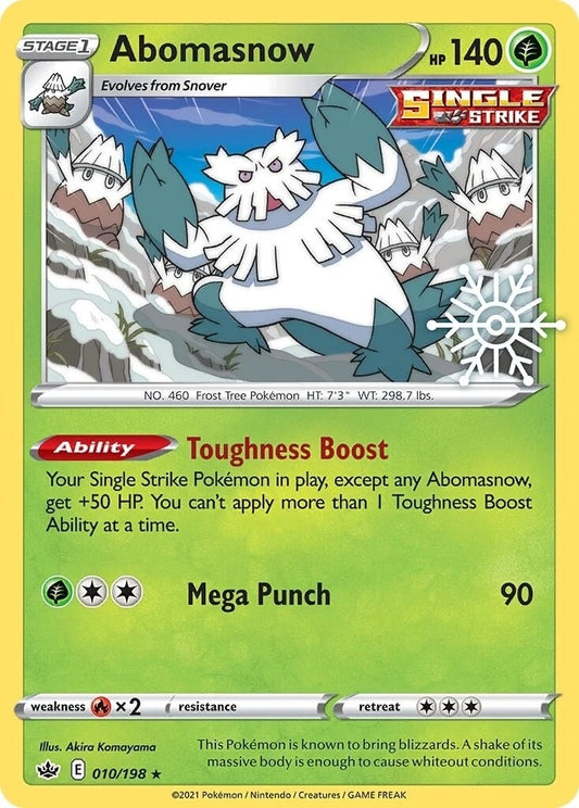 Image for Abomasnow - 010/198 (Holiday Calendar) (010/198) (Miscellaneous Cards & Products) - Pokemon