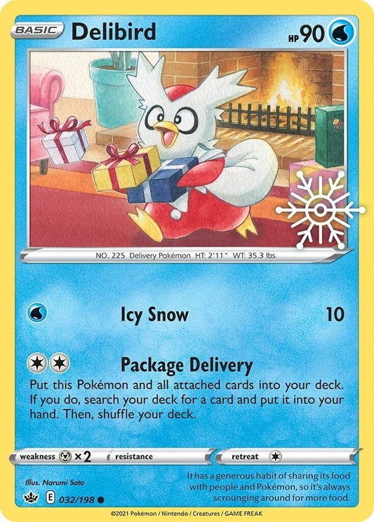 Image for Delibird - 032/198 (Holiday Calendar) (032/198) (Miscellaneous Cards & Products) - Pokemon