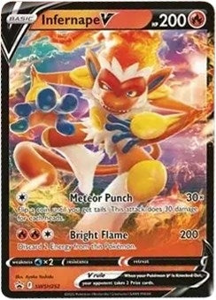 Image for Infernape V - SWSH252 (SWSH252) (SWSH: Sword & Shield Promo Cards) - Pokemon