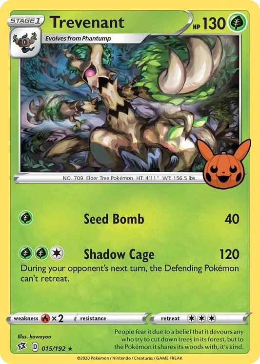 Image for Trevenant (015/192) (Trick or Trade BOOster Bundle) - Pokemon