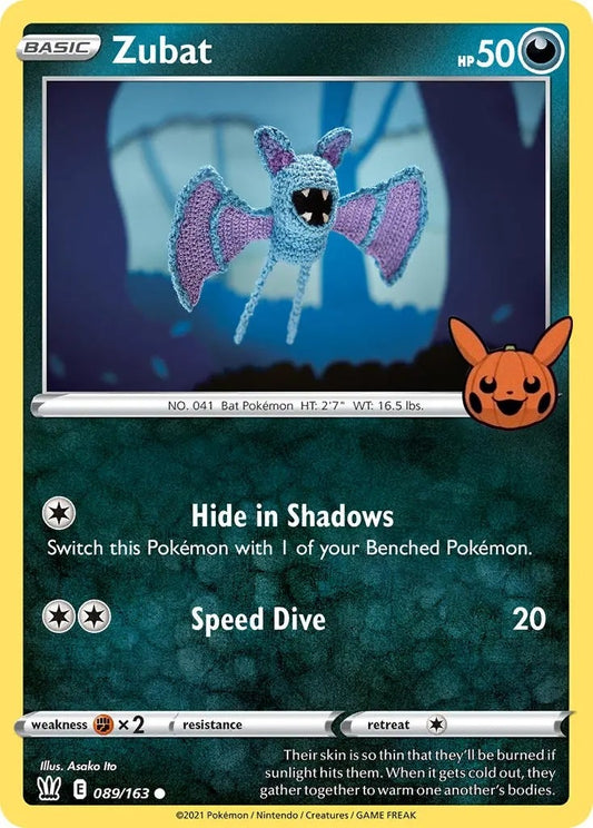 Image for Zubat (089/163) (Trick or Trade BOOster Bundle) - Pokemon