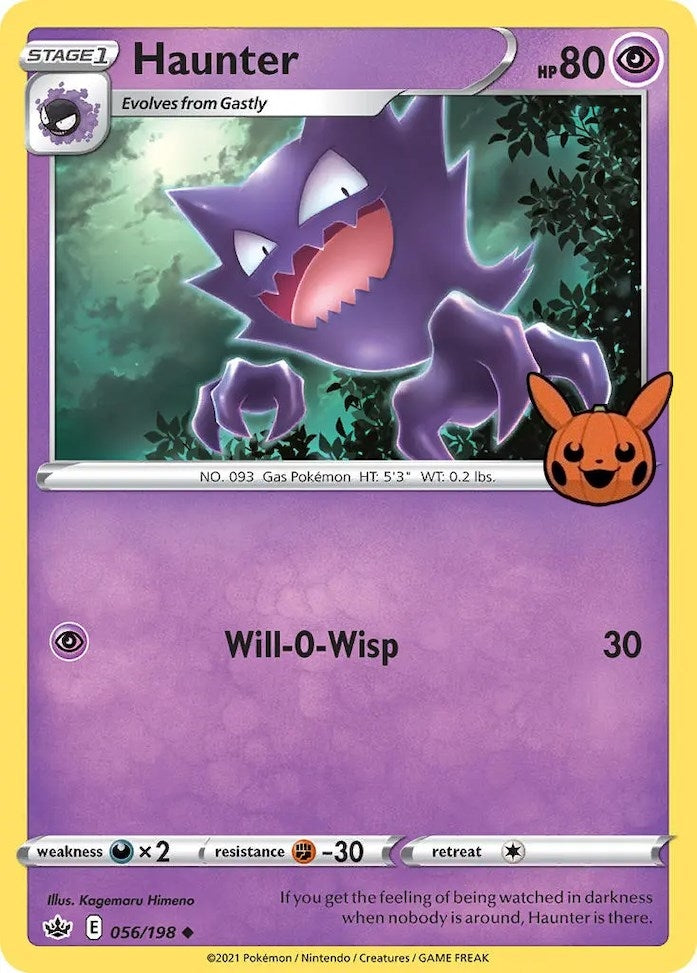 Image for Haunter (056/198) (Trick or Trade BOOster Bundle) - Pokemon