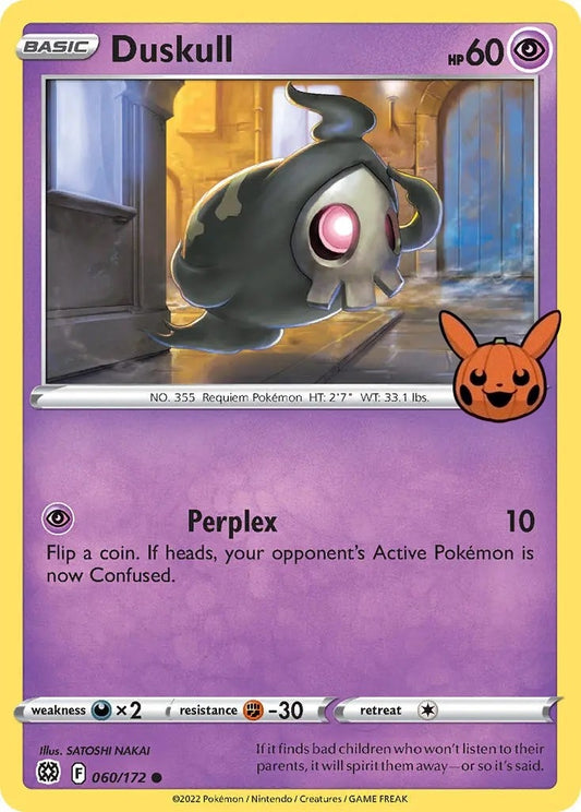 Image for Duskull (060/172) (Trick or Trade BOOster Bundle) - Pokemon