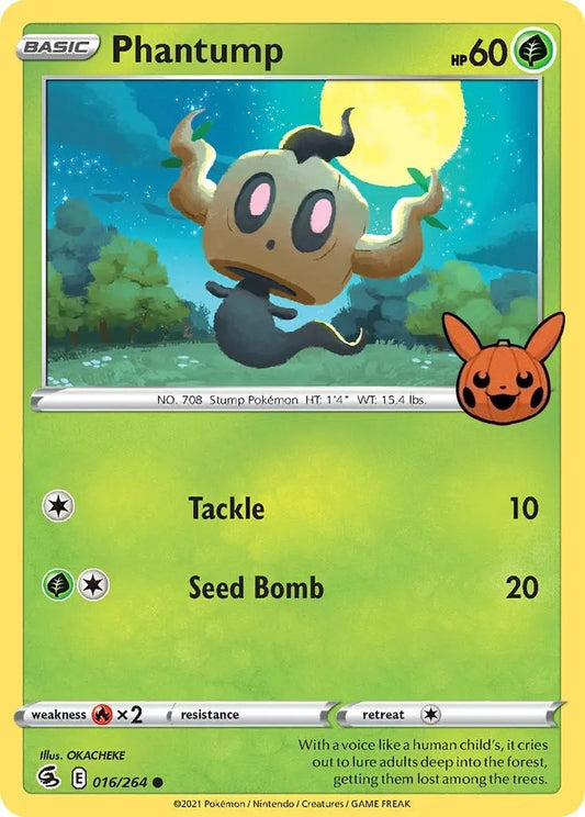 Image for Phantump (016/264) (Trick or Trade BOOster Bundle) - Pokemon