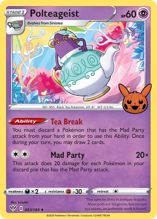 Image for Polteageist (083/189) (Trick or Trade BOOster Bundle) - Pokemon