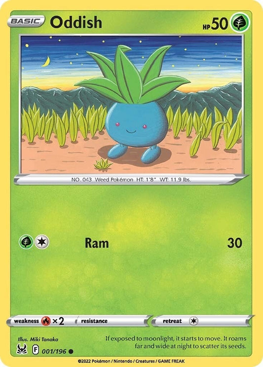 Image for Oddish (001/196) (SWSH11: Lost Origin) - Pokemon