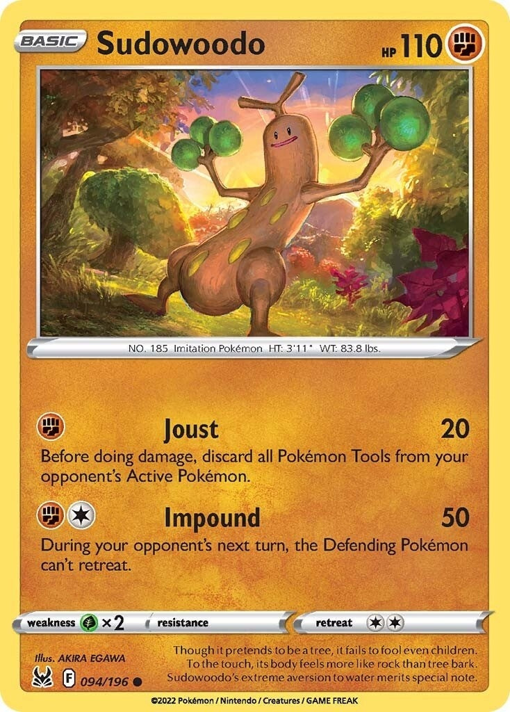 Image for Sudowoodo (094/196) (SWSH11: Lost Origin) - Pokemon