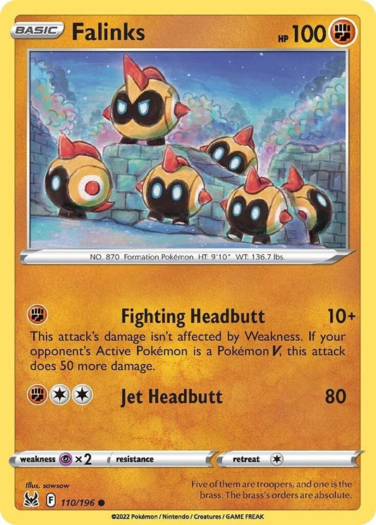 Image for Falinks (110/196) (SWSH11: Lost Origin) - Pokemon