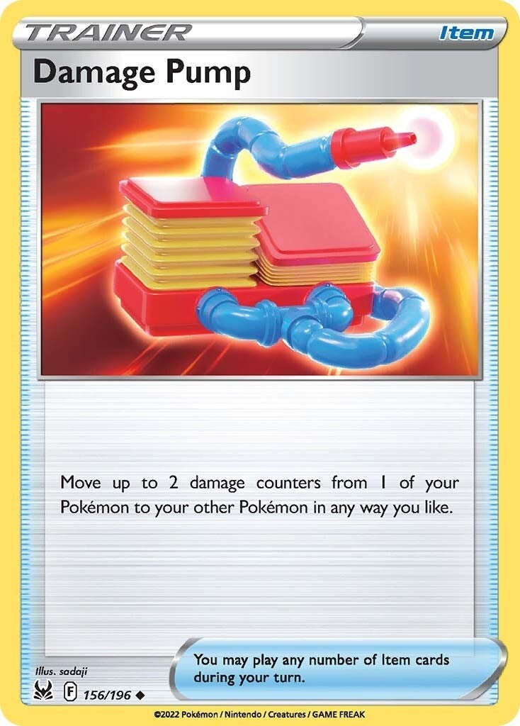 Image for Damage Pump (156/196) (SWSH11: Lost Origin) - Pokemon
