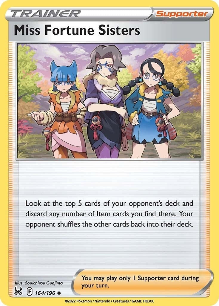 Image for Miss Fortune Sisters (164/196) (SWSH11: Lost Origin) - Pokemon