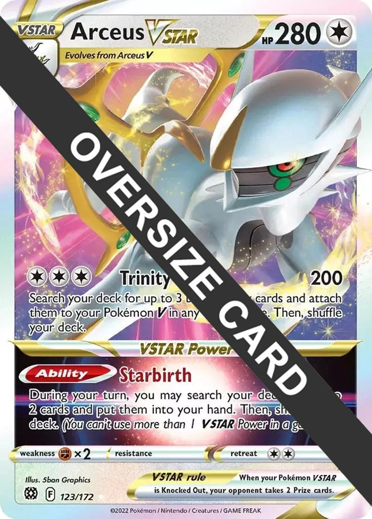 Image for Arceus VSTAR (123/172) (Jumbo Cards) - Pokemon