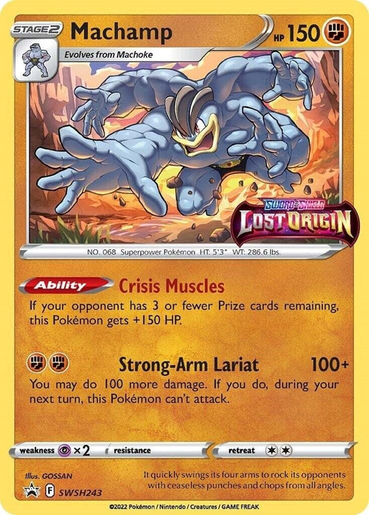 Image for Machamp - SWSH243 (Prerelease) (SWSH243) (SWSH: Sword & Shield Promo Cards) - Pokemon
