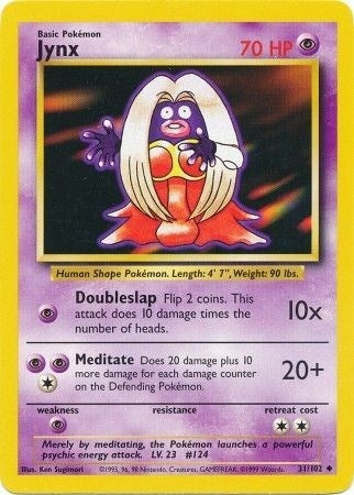 Image for Jynx (031/102) (Base Set) - Pokemon
