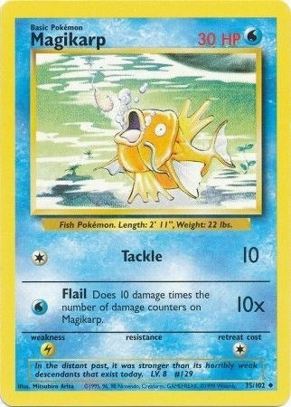 Image for Magikarp (035/102) (Base Set) - Pokemon