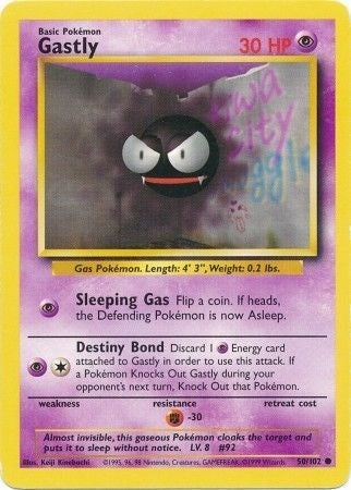 Image for Gastly (050/102) (Base Set) - Pokemon