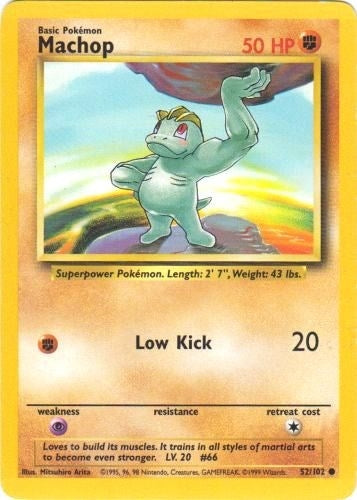 Image for Machop (052/102) (Base Set) - Pokemon