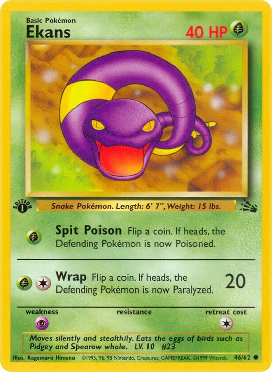 Image for Ekans (46/62) (Fossil) - Pokemon