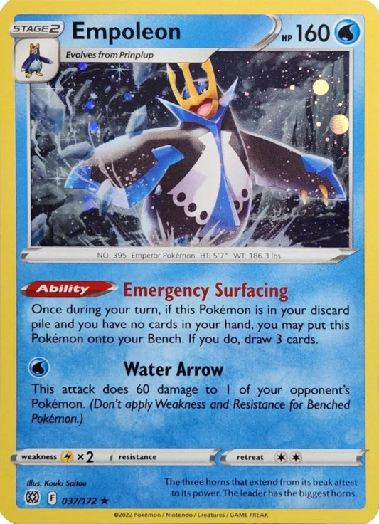 Image for Empoleon - 037/172 (Cosmos Holo) (037/172) (Miscellaneous Cards & Products) - Pokemon