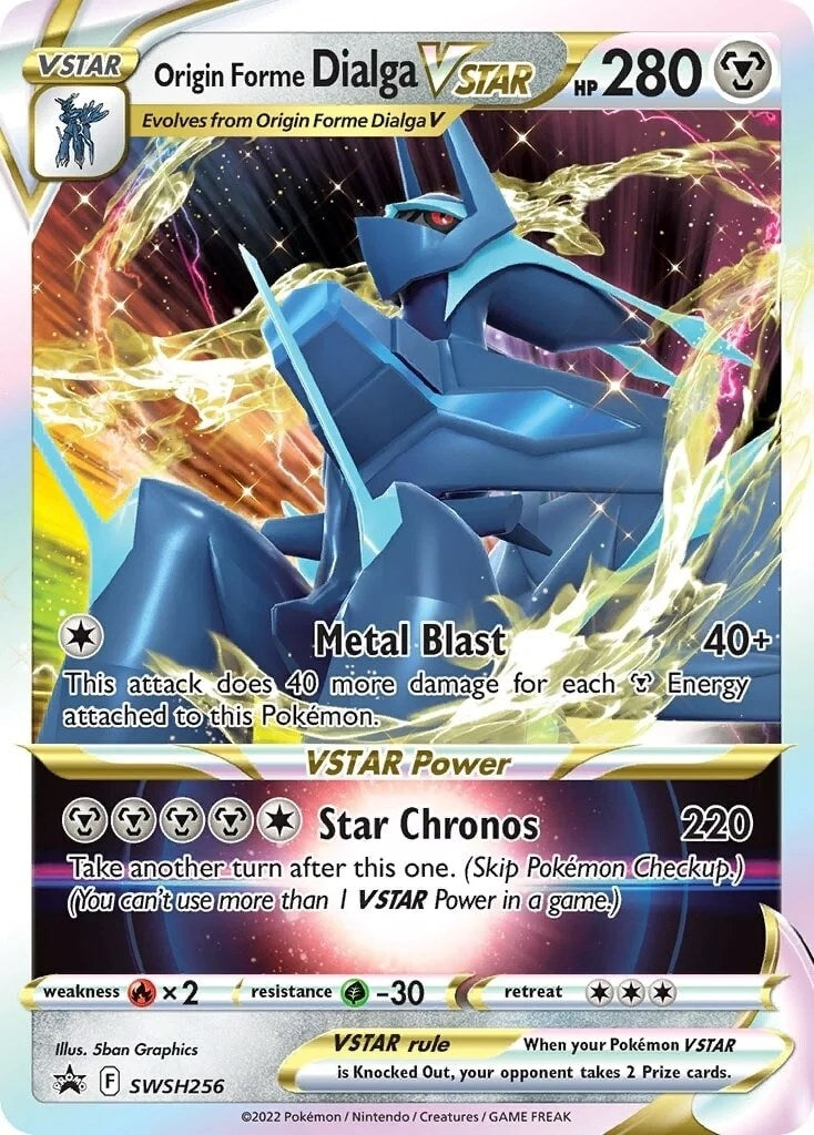 Image for Origin Forme Dialga VSTAR (SWSH256) (SWSH: Sword & Shield Promo Cards) - Pokemon