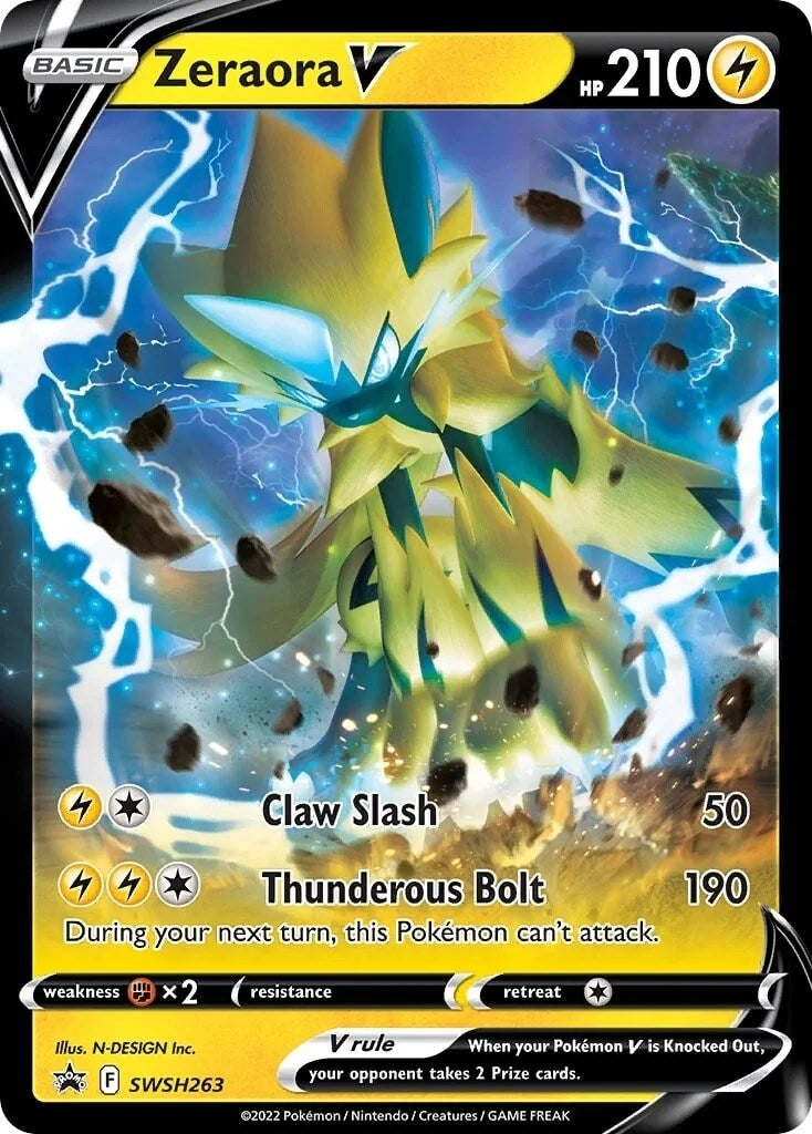 Image for Zeraora V - SWSH263 (SWSH263) (SWSH: Sword & Shield Promo Cards) - Pokemon