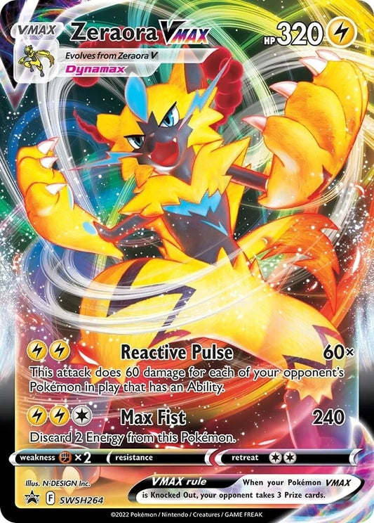 Image for Zeraora VMAX - SWSH264 (SWSH264) (SWSH: Sword & Shield Promo Cards) - Pokemon