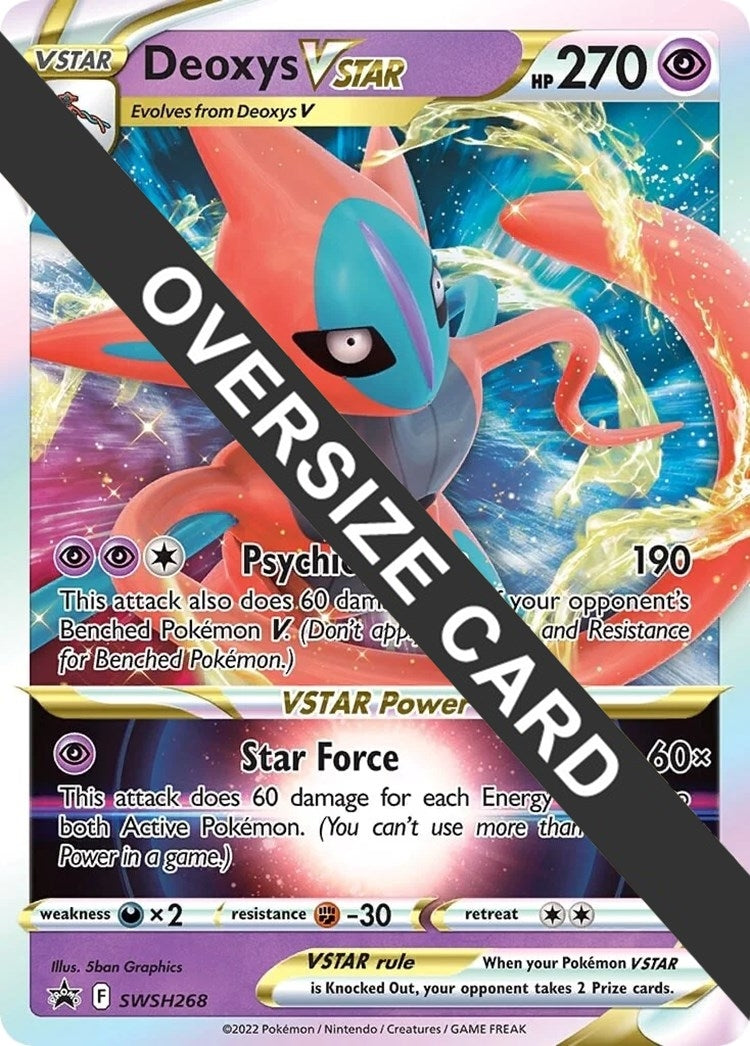 Image for Deoxys VSTAR - SWSH268 (SWSH268) (Jumbo Cards) - Pokemon