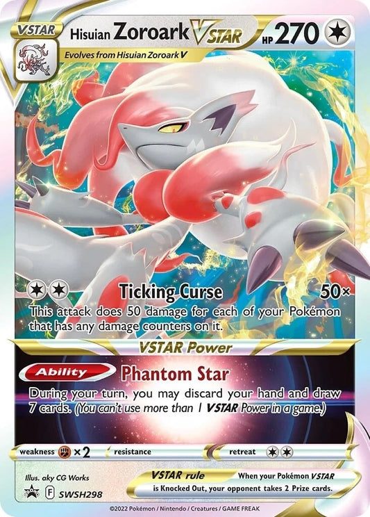 Image for Hisuian Zoroark VSTAR - SWSH298 (SWSH298) (SWSH: Sword & Shield Promo Cards) - Pokemon