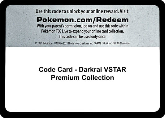 Image for Code Card - Darkrai VSTAR Premium Collection (Miscellaneous Cards & Products) - Pokemon