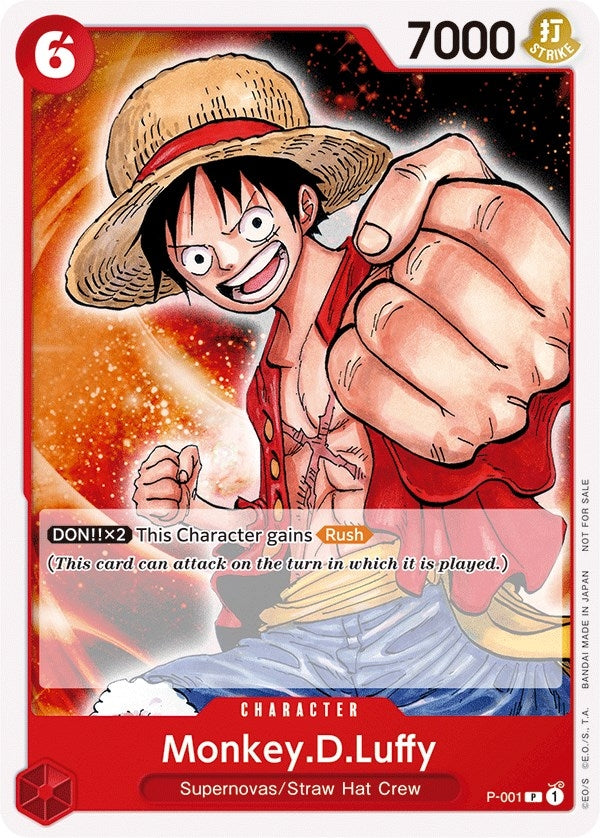 Image for Monkey.D.Luffy (Promotion Pack 2022) (P-001) (One Piece Promotion Cards) - One Piece Card Game