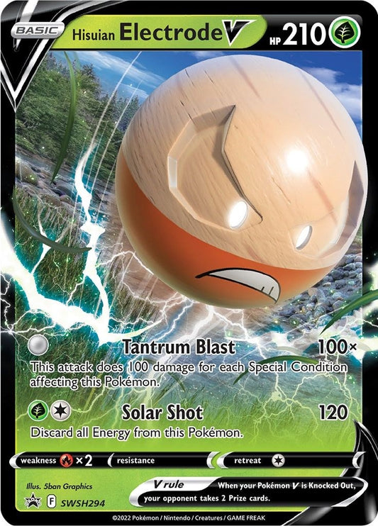 Image for Hisuian Electrode V - SWSH294 (SWSH294) (SWSH: Sword & Shield Promo Cards) - Pokemon